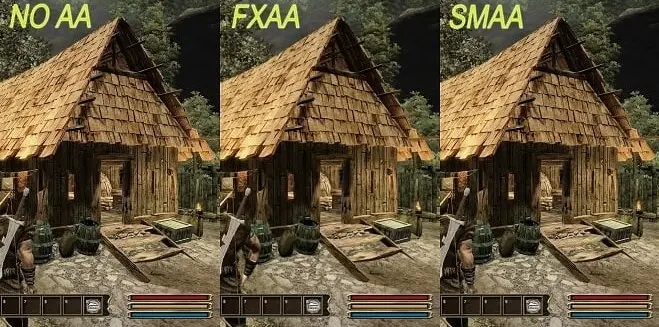 SMAA vs FXAA